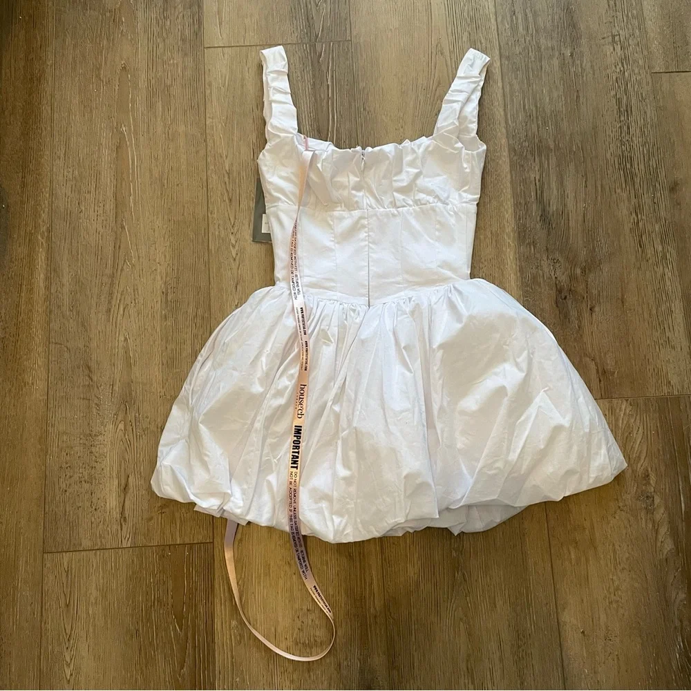 ✨SOLD✨ House of CB “Le Puff” Dress in White - Picture 6 of 9